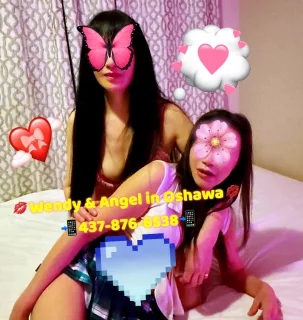 Interactive NEW Asian Horny Girls Angel & Wendy just arrived in Oshawa. - Photo 4 of 14