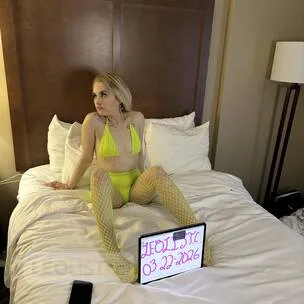 TINY POLISH PARTY BLONDE SNOWBUNNY ELLIE IS BACK - Photo 4 of 16